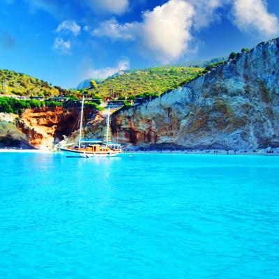 Lefkada Porto Katsiki Grecce